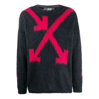 Off-White Hombre Arrow Intarsia Negro