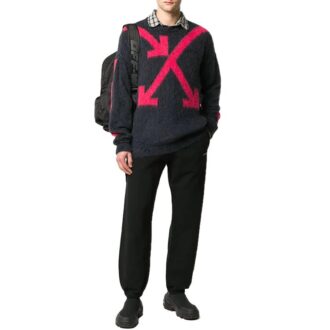 Off-White Hombre Arrow Intarsia Negro
