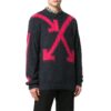Off-White Hombre Arrow Intarsia Negro