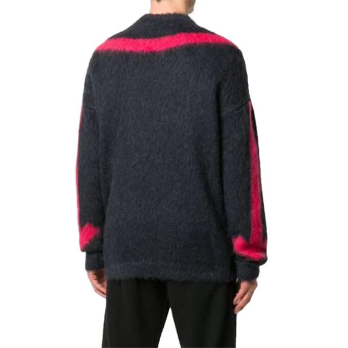 Off-White Hombre Arrow Intarsia Negro