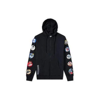 Off-White Hombre Back Arrow Zipper Negro