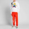 Off-White Hombre Bart Simpson Impresión Blanco