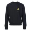 Off-White Hombre Color Dorado Estampado de Motivos Terrestres Cuello Redondo Negro