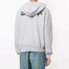 Off-White Hombre Devil Estampado Con Capucha Manga Larga Gris