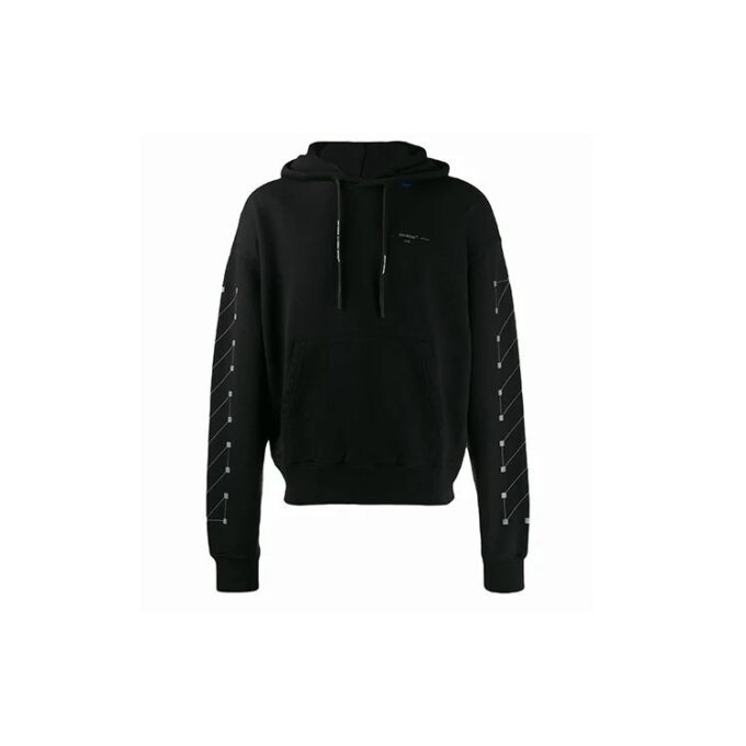 Off-White Hombre Diag Backbone Printing Negro