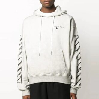 Off-White Hombre Estampado Blanco