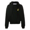 Off-White Hombre Estampado con logotipo Negro