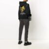 Off-White Hombre Estampado con logotipo Negro
