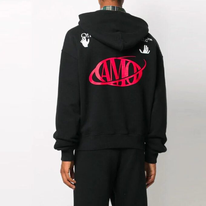 Off-White Hombre Estampado Negro