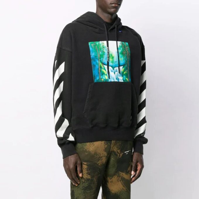 Off-White Hombre Estampado Negro