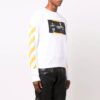 Off-White Hombre FW21 Camiseta con cuello redondo y estampado, versión estándar, blanco