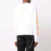 Off-White Hombre FW21 Camiseta con cuello redondo y estampado, versión estándar, blanco