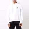 Off-White Hombre FW21 Camiseta de manga larga holgada con estampado de flechas degradadas, color blanco