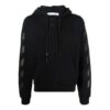 Off-White Hombre FW21 Detalle de patrón de flechas Negro