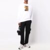 Off-White Hombre FW21 Estampado Caravaggio Corte holgado Blanco