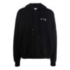 Off-White Hombre FW21 Estampado con logotipo Corte holgado Negro