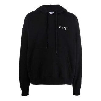Off-White Hombre FW21 Estampado con logotipo Corte holgado Negro