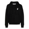 Off-White Hombre FW21 Estampado con logotipo Holgado Negro