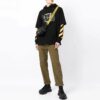 Off-White Hombre FW21 Estampado de Caravaggio Corte holgado Negro