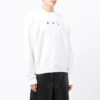 Off-White Hombre FW21 Estampado de flechas Corte holgado Blanco