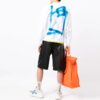 Off-White Hombre FW21 Estampado de flechas Corte holgado Blanco