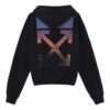 Off-White Hombre FW21 Estampado de flechas Corte holgado Negro