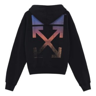 Off-White Hombre FW21 Estampado de flechas Corte holgado Negro
