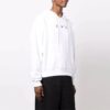Off-White Hombre FW21 Estampado de letras con patrón de Arrows, color liso, corte holgado, blanco