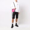 Off-White Hombre FW21 Estampado de logotipo Cordón Corte holgado Blanco
