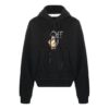 Off-White Hombre FW21 Jersey de corte holgado con estampado de logotipo divertido Negro