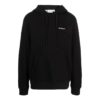 Off-White Hombre FW22 Camiseta de manga larga con estampado de rayas diagonales, color negro