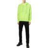 Off-White Hombre FW22 Camiseta holgada con estampado del logotipo de Arrows, verde y amarillo