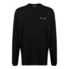 Off-White Hombre FW22 Estampado con logotipo Versión de manga larga Negro