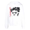 Off-White Hombre FW22 Estampado de motivos Versión de manga larga Blanco