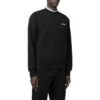 Off-White Hombre FW22 Liso con estampado de logotipo, cuello redondo y manga larga, versión negra