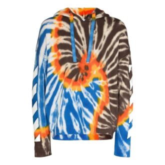 Off-White Hombre FW22 Tie Dye Estampado abstracto Impresión Cordón Ajuste holgado Multicolor