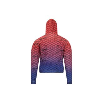 Off-White Hombre Gradiente Alfabético Rojo Azul