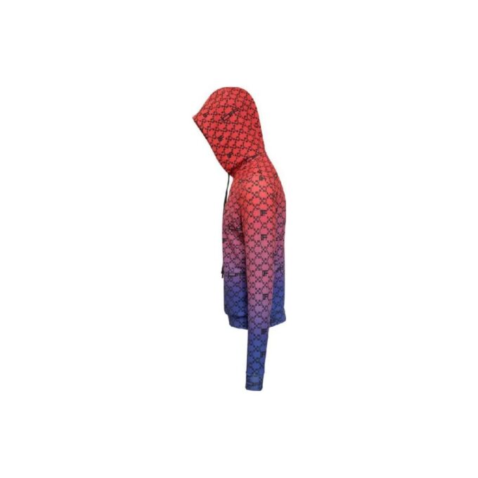 Off-White Hombre Gradiente Alfabético Rojo Azul