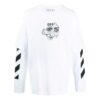 Off-White Hombre Impresión Deportivo Blanco