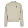 Off-White Hombre Logo Flecha Estampado Cuello Redondo Manga Larga Caqui