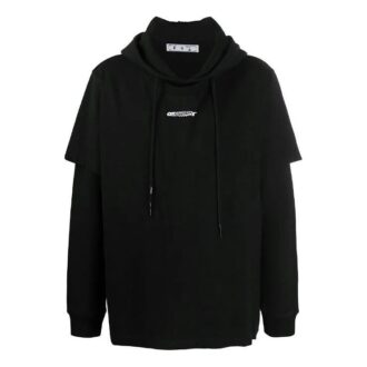 Off-White Hombre logotipo Negro