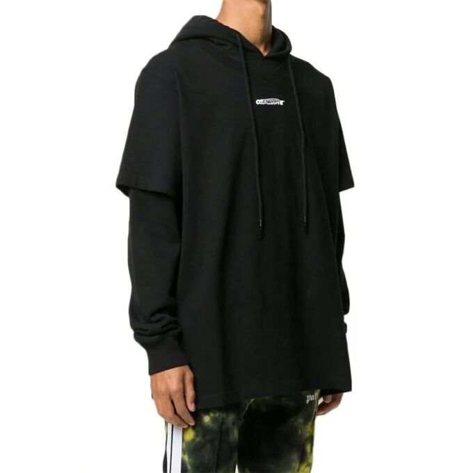 Off-White Hombre logotipo Negro