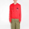 Off-White Hombre Mona Lisa Estampado Holgado Rojo