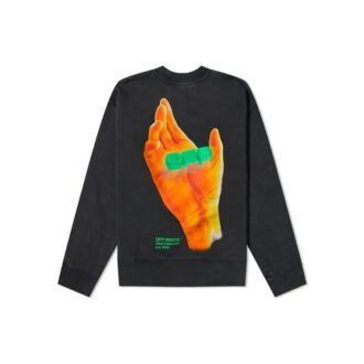 Off-White Hombre OFF Back Grande Negro