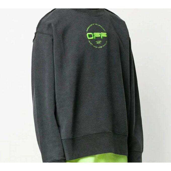 Off-White Hombre OFF Back Grande Negro