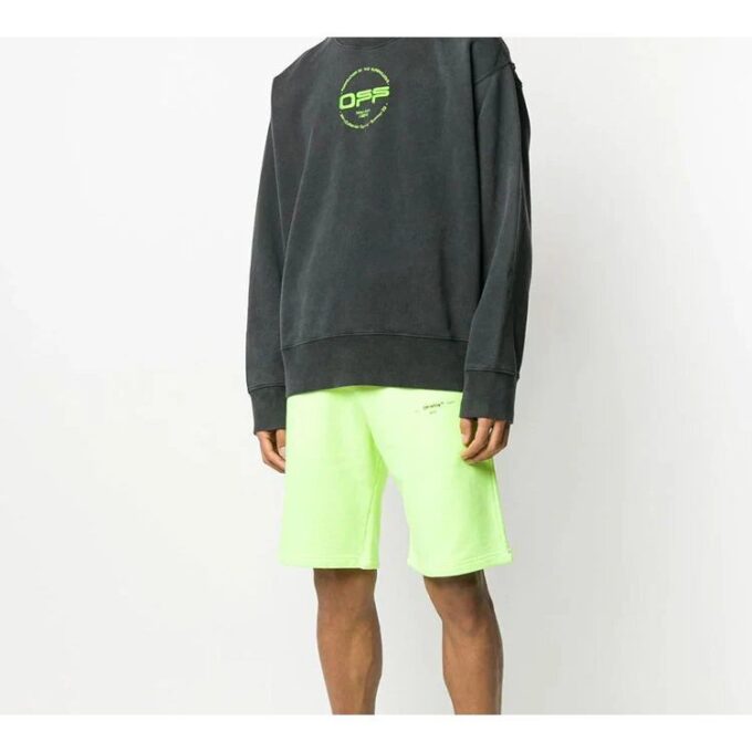 Off-White Hombre OFF Back Grande Negro