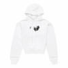 Off-White Hombre Otoño-Invierno 2021 Jersey con estampado de logotipo, versión holgada, blanco