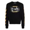 Off-White Hombre Primavera-Verano 2021 Pintura de Caravaggio Negro