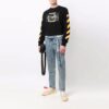Off-White Hombre Primavera-Verano 2021 Pintura de Caravaggio Negro