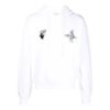 Off-White Hombre SS21 Camiseta con estampado de logotipo Blanca